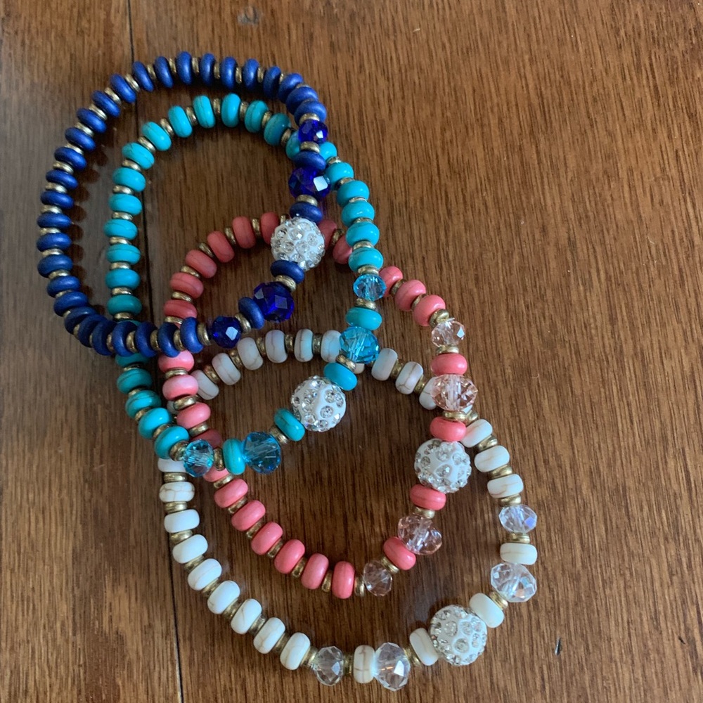 A set of 4 bracelets